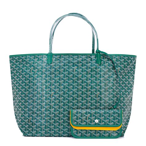 saint louis green bag|st louis goyard bag.